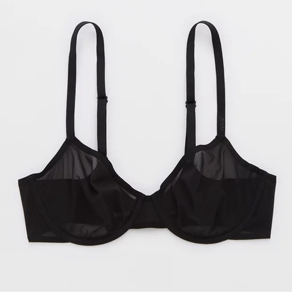 Aerie SMOOTHEZ Mesh Unlined Bra - Picture 3 of 4